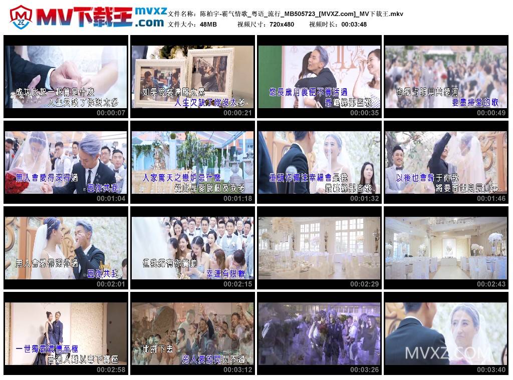 陈柏宇-霸气情歌_粤语_流行_MB505723